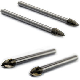 Mũi khoan gạch thủy tinh đầu chữ thập YG6X 3mm-20mm Cán tròn