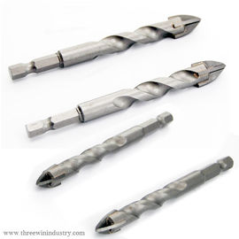 Mũi khoan gạch thủy tinh đầu chữ thập YG6X 3mm-20mm Cán tròn