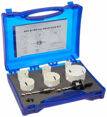 Bi-Metal HSS M3 / M42 Set cưa lỗ với vỏ nhựa