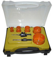7PCS Bi-Metal Hole Saw Set cho cắt thép không gỉ và kim loại