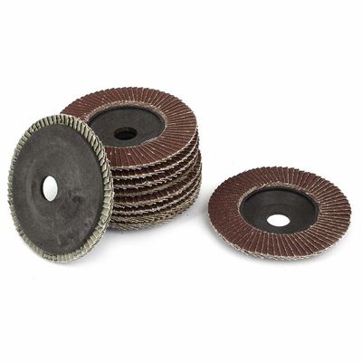 4 Inch Aluminium Oxide Flap Disc 320 Grit cho mài kim loại