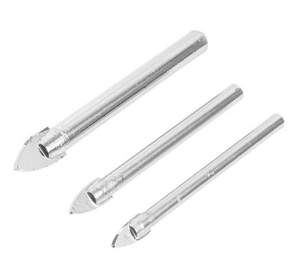 Bộ 6 mũi khoan kính YG6X trong hộp nhôm