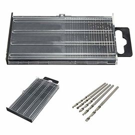 HSS Micro Drill Bits Set 0.3-1.6mm DIN338 Được nghiền hoàn toàn cho kim loại