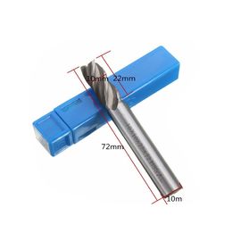 Dao phay ngón HSS 4 me cắt, mài hoàn toàn, dùng cho máy CNC