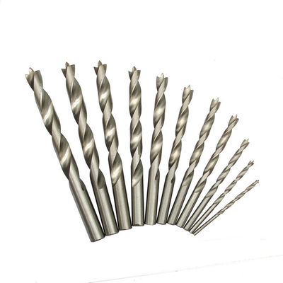HSS Brad Point Drill Bit DIN338 Hoàn toàn được nghiền hoàn thiện sáng