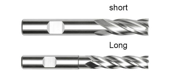 DIN844 4 Flute HSS End Mill cho kim loại nhôm thép không gỉ