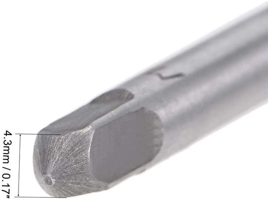 HSS M6 tay Tap thẳng Flute 1 pitch Metric Thread
