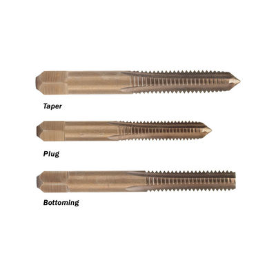 Taro máy ren thẳng DIN352 HSS M1-M64 Thép hợp kim