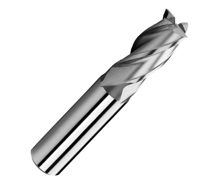 DIN844 4 Flute HSS End Mill cho kim loại nhôm thép không gỉ