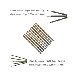 Mũi khoan xoắn thép tốc độ cao Mircro Hổ phách Hoàn thành để khoan kim loại
