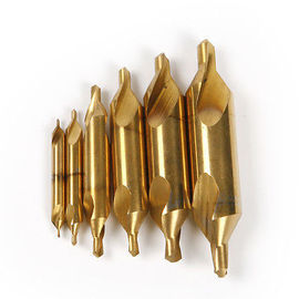 DIN333 HSS Khoan Bits Titanium Sáo thẳng / Sáo xoắn ốc