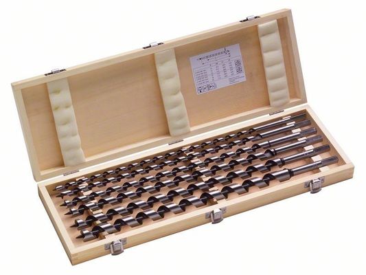 Hex Shank Wood Auger Drill Bits 10-25mm 460mm Thép carbon cao