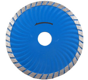Wave Turbo thiêu kết Kim cương Tip Lưỡi cưa / Đĩa cắt kim cương cho bê tông