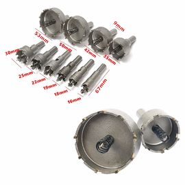 Máy cắt lỗ màu bạc 10 cái TCT cho máy cắt thép không gỉ