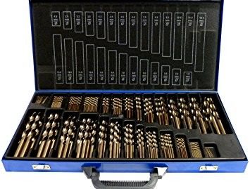 Bộ dụng cụ khoan thép tốc độ cao trong chỉ số thép 230 chiếc có phủ titan