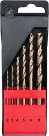 Bộ hoàn thiện sáng 6 tấn HSS mũi khoan 2 mm-8 mm cho kim loại thép không gỉ