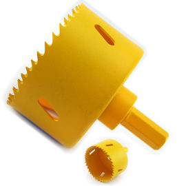 Bi Metal High Steel Steel Hole Hole Saw Build in Arbor M3 / M42 Màu vàng