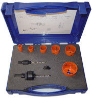 M3 / M42 Bi-Metal HSS Hole Saw Set 9pcs 16-51mm để cắt kim loại