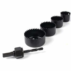 High Carbon Steel Hole Saw Set cho chế biến gỗ 5pcs 32-54mm