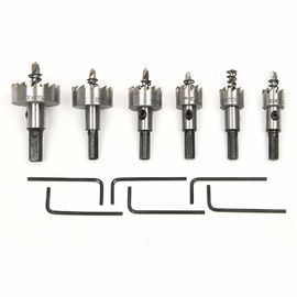 6Pcs HSS 6542 Bộ đan lỗ để cắt thép không gỉ
