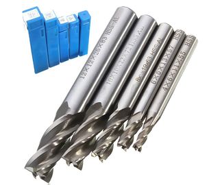 Máy phay thẳng CNC CNC 4 lưỡi sáo cuối phay / mũi khoan cắt đất hoàn toàn