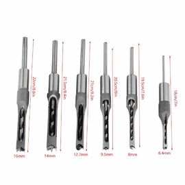 Máy khoan gỗ lỗ vuông mũi khoan Công cụ đục gỗ Bộ công cụ đục