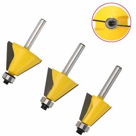 Carbide Chamfer Router Bit Set 1/4 Inch Shank để làm gỗ