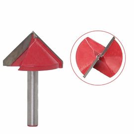 Các bit bộ định tuyến V-Groove có đầu cacbít cho nhôm nhựa gỗ